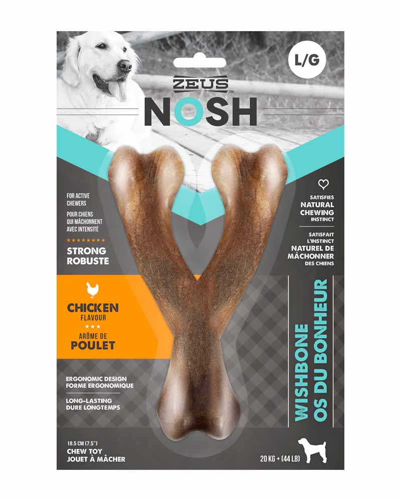 Zeus Nosh Wishbone Sabor Pollo L